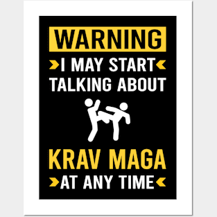 Warning Krav Maga Posters and Art